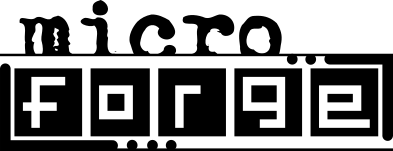 Microforge Logo Vélo remorque pour les professionnels cyclomobilité micro forge vélo cargo