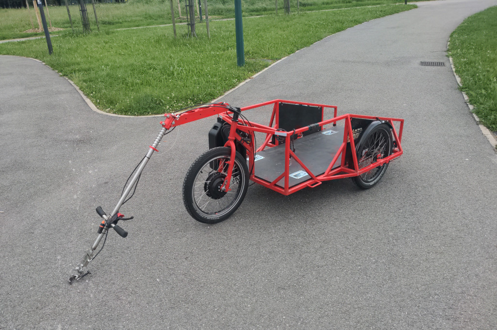 PUMBA remorque 3 roues électrique