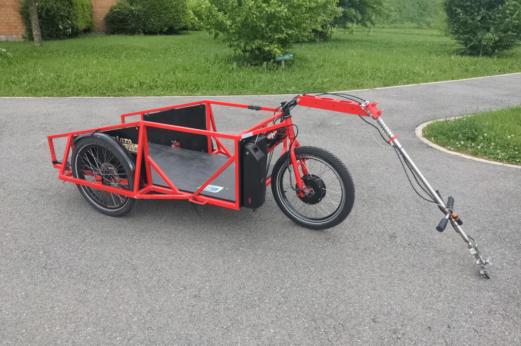 Remorque vélo carriole cariole  grande capacité